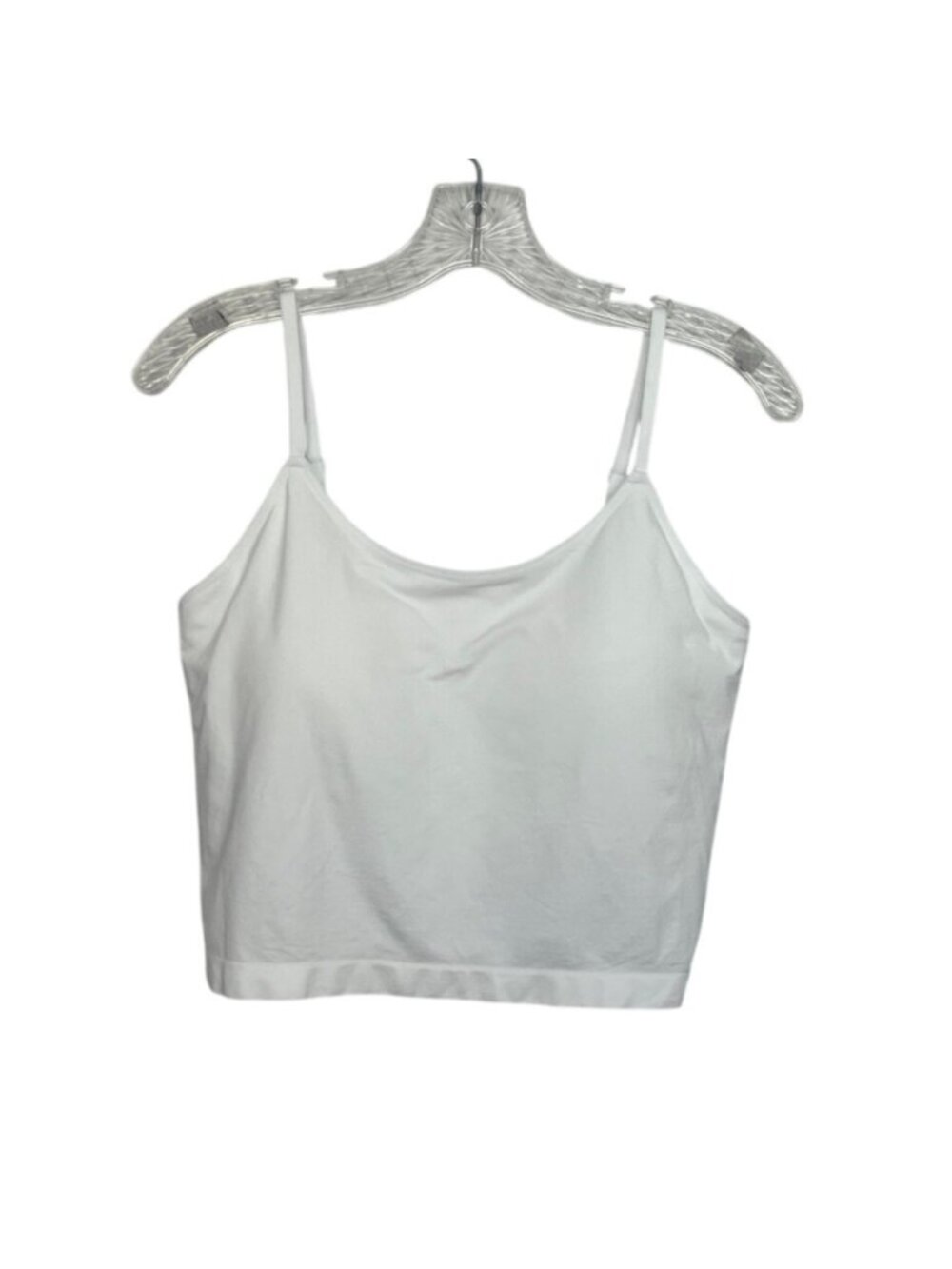 GXXGE Camisole Tank Top Cropped XXL White New Adjustable Strap Padded